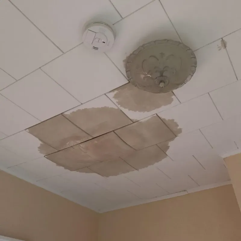 Ceiling Water Damage Repair in Union City, OK