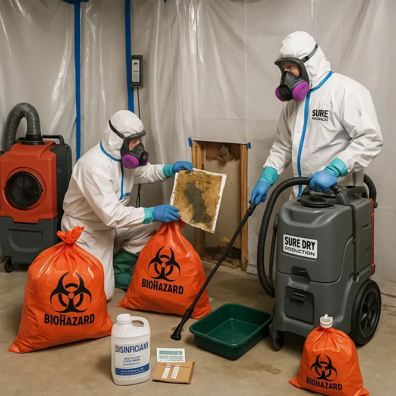 Contaminated Water Handling Protocols process in Union City, OK