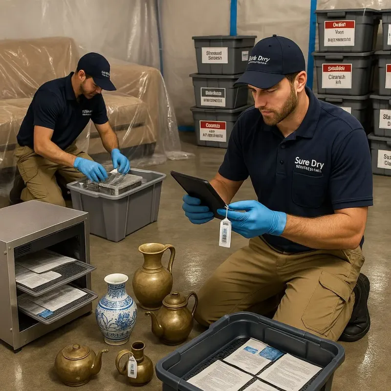 Content Protection and Restoration process in Union City, OK