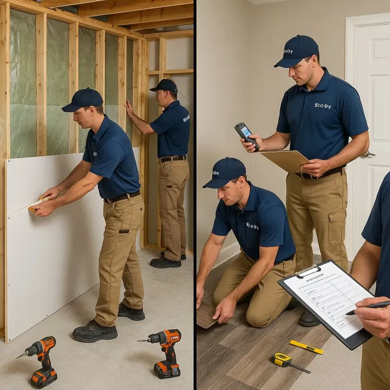 Repairs and Reconstruction process in Union City, OK